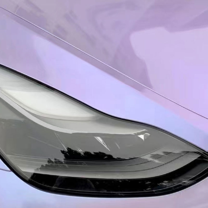 Filme de proteção de pintura colorida TPU roxo prateado