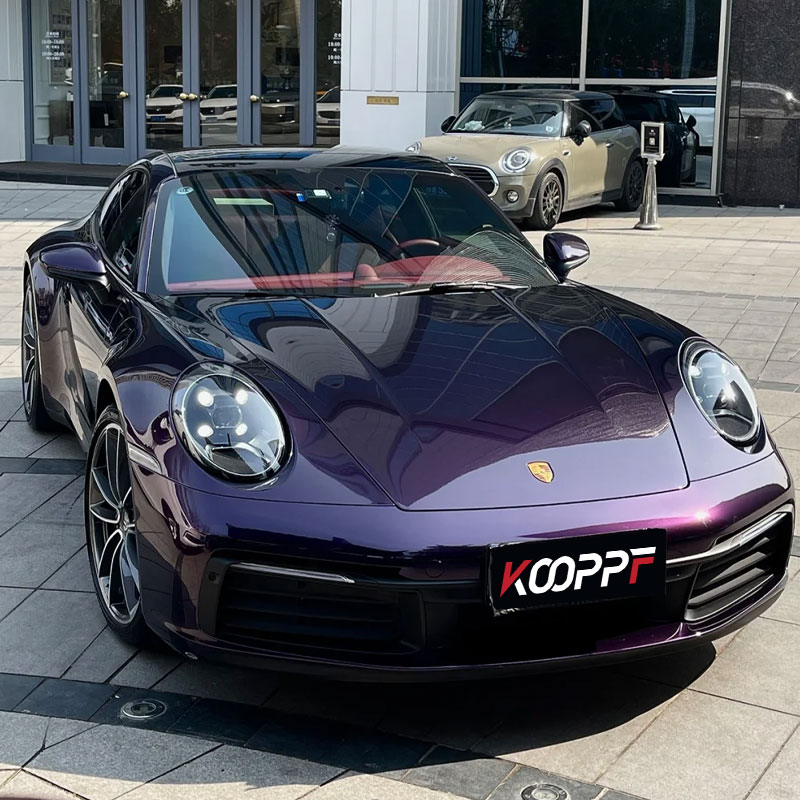 Filme de proteção de pintura colorida super roxo TPU 