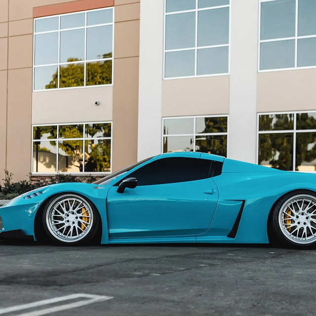 Brilho miami azul tpu color ppf carm de proteção de pintura de carro