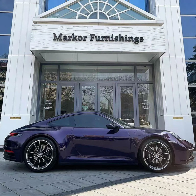 Filme de proteção de pintura colorida super roxo TPU 