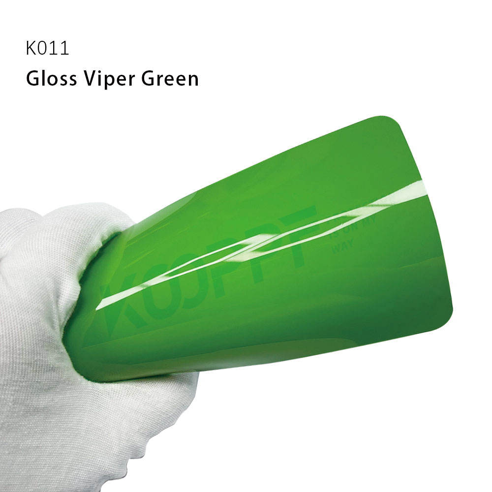 VIPER GLOST GREEN TPU PPF PINTRO DE PINTURA CORES CORES DE VEÍCULO DE VEÍCULO Custo para enrolar um carro de vinil um carro