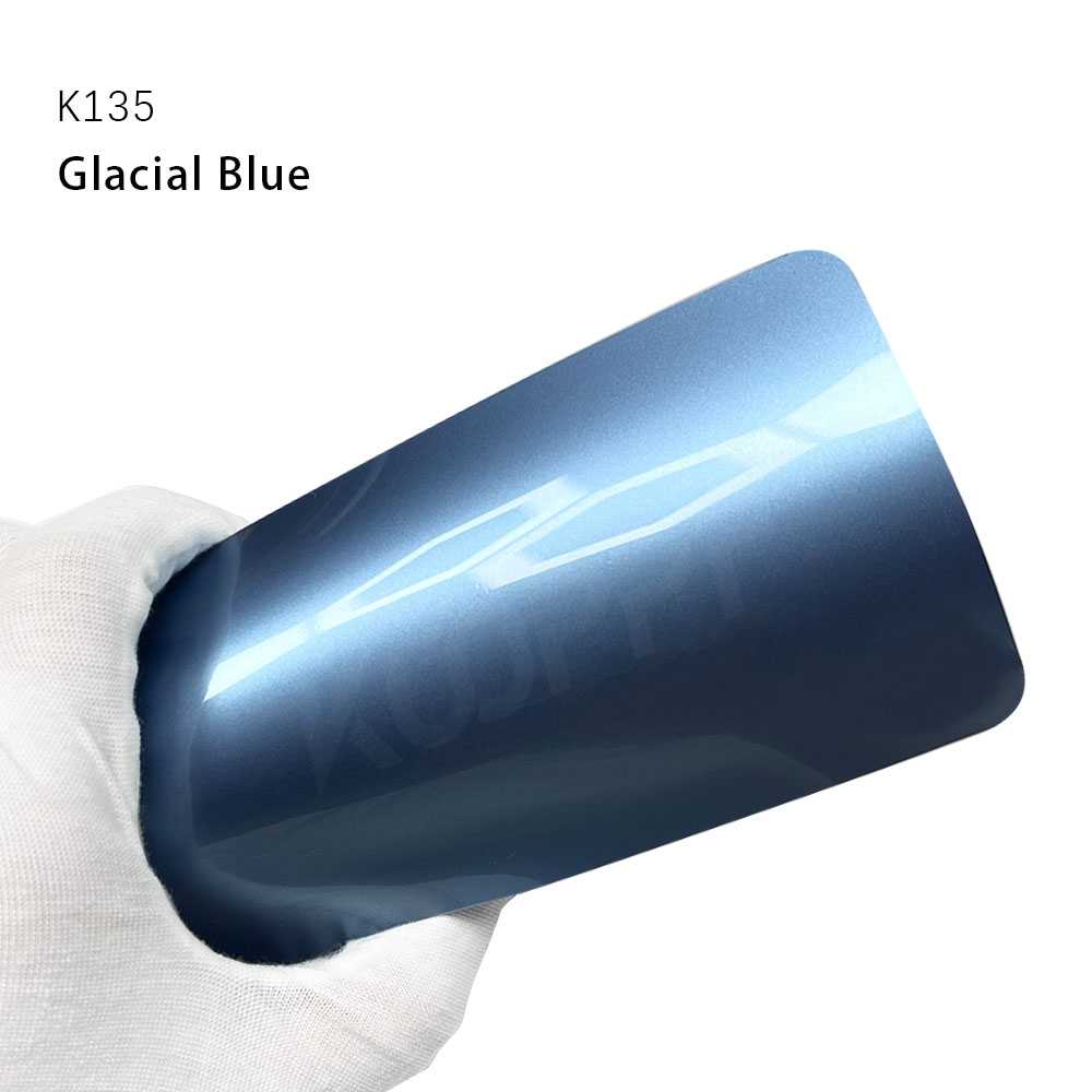 Filme de proteção de tinta para carro colorido de Blue glacial azul-glacial