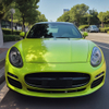 Phantom Lemon amarelo TPU colorido carro Proteção de tinta filme hidrofóbico color