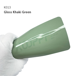  8.0Mil Gloss Khaki verde TPU colorido Vinil Auto PPF WRAP FILME DE PINTURA DE PINTURA DE CAR