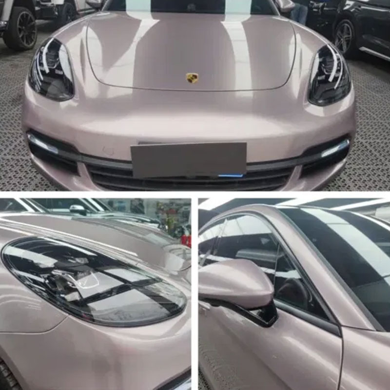 Filme de proteção de tinta colorida Matte Frozen Berry