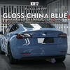 Gloss China azul TPU TPU Pintura Proteção de proteção Adequador removível de cor de cor de cor de carros